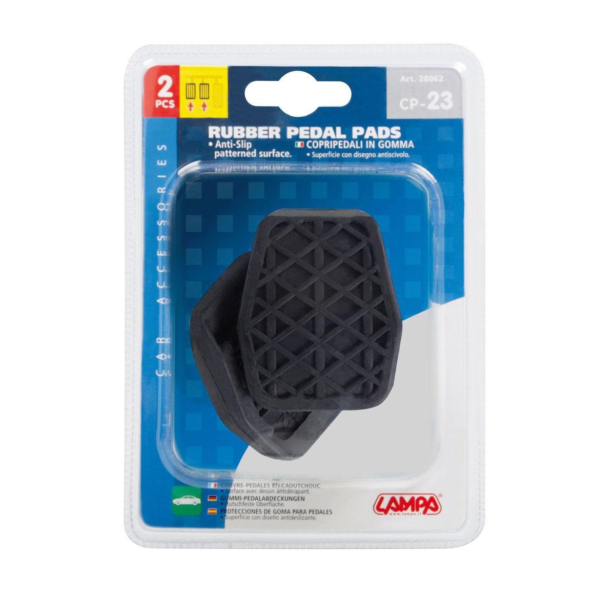 LAMPA ACCESSORIES Guma Za Papučice 2kom Za Volvo C30 10/06-03/13,Volvo C70 01/06-04/13,Volvo S40 01/04-12/12,Volvo V41