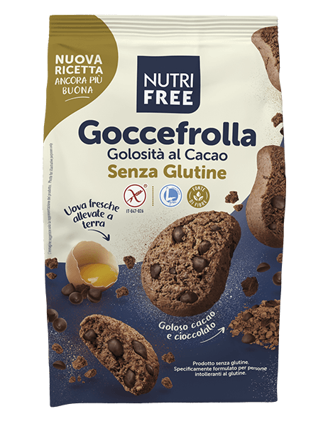 NUTRIFREE Biskvit kakao keks sa komadićima čokolade bez glutena 300g