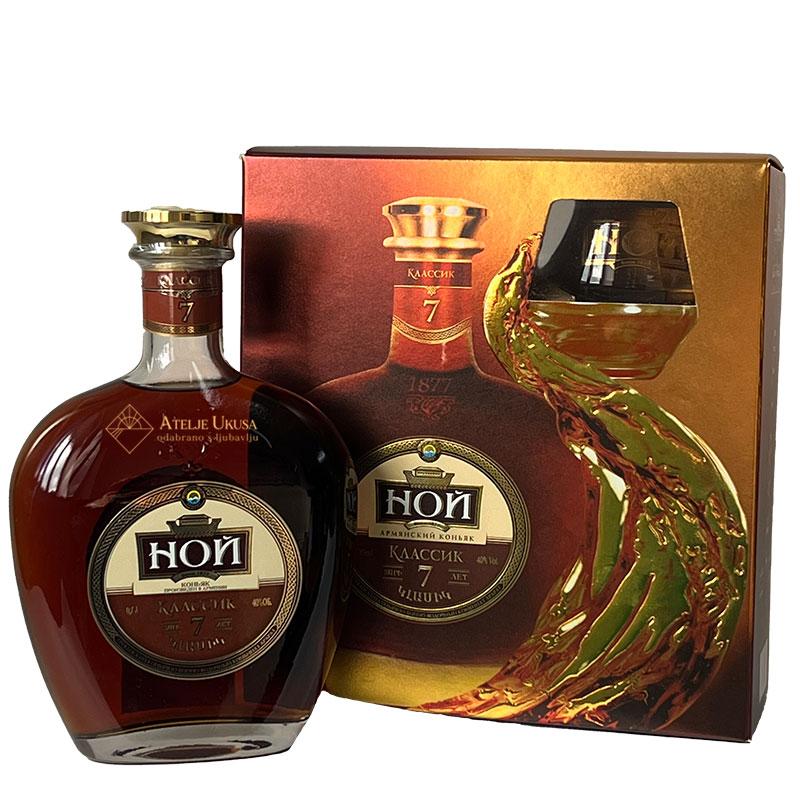 NOY Jermenski konjak Classic gift box 7 Y.O., 0.7 l