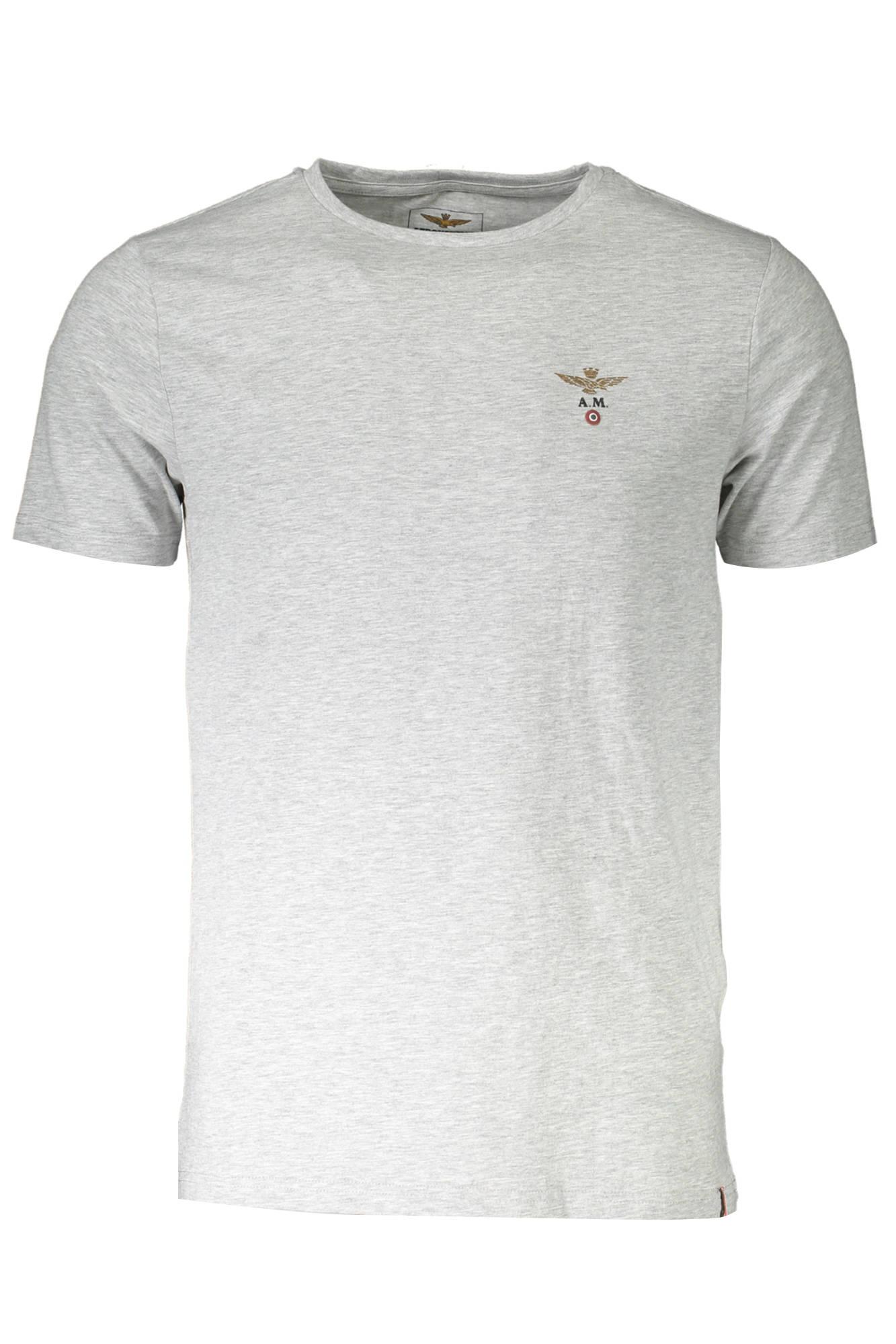 AERONAUTICA MILITARE Muška majica Underwear SCOTI001J508_GRIGIO_17171, Siva