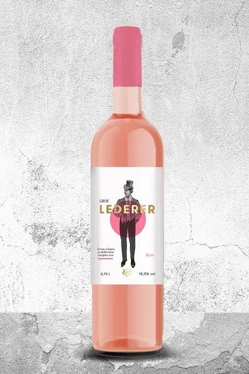 ČOKA LEDRER Rose 75cl