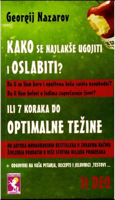 Kako se najlakše ugojiti i oslabiti - II deo - 7 koraka do optimalne težine