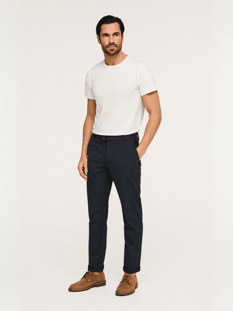 Jack & Jones Muške pantalone Stace, Teget