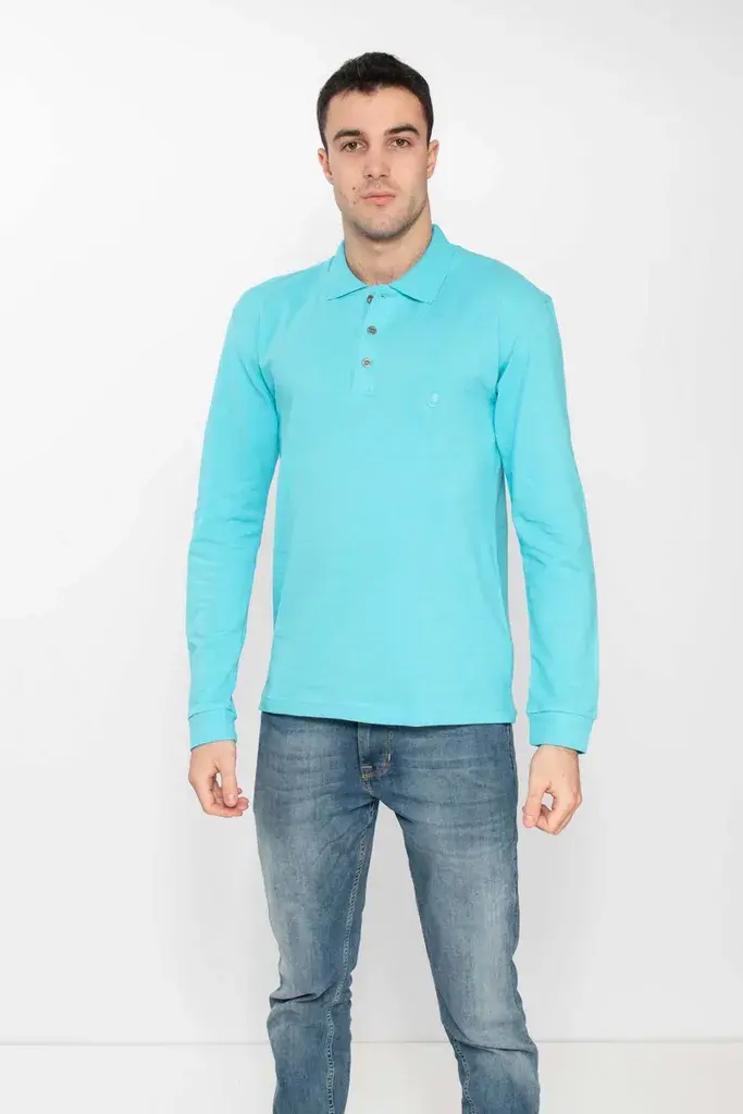 Rush Muška polo majica, Svetloplava