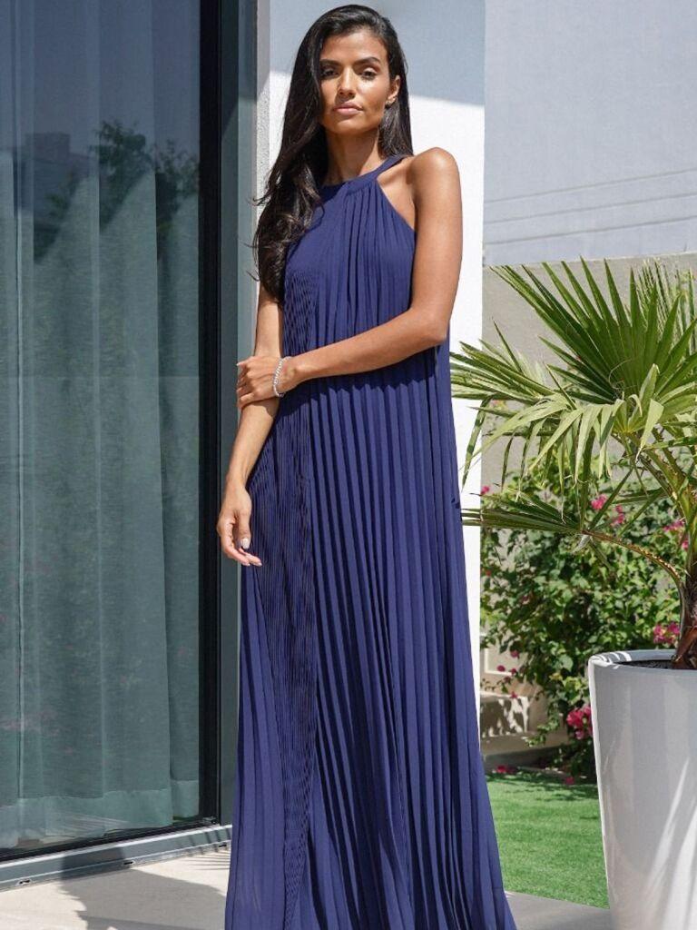 TFNC London Ženska haljina Sallie, Teget