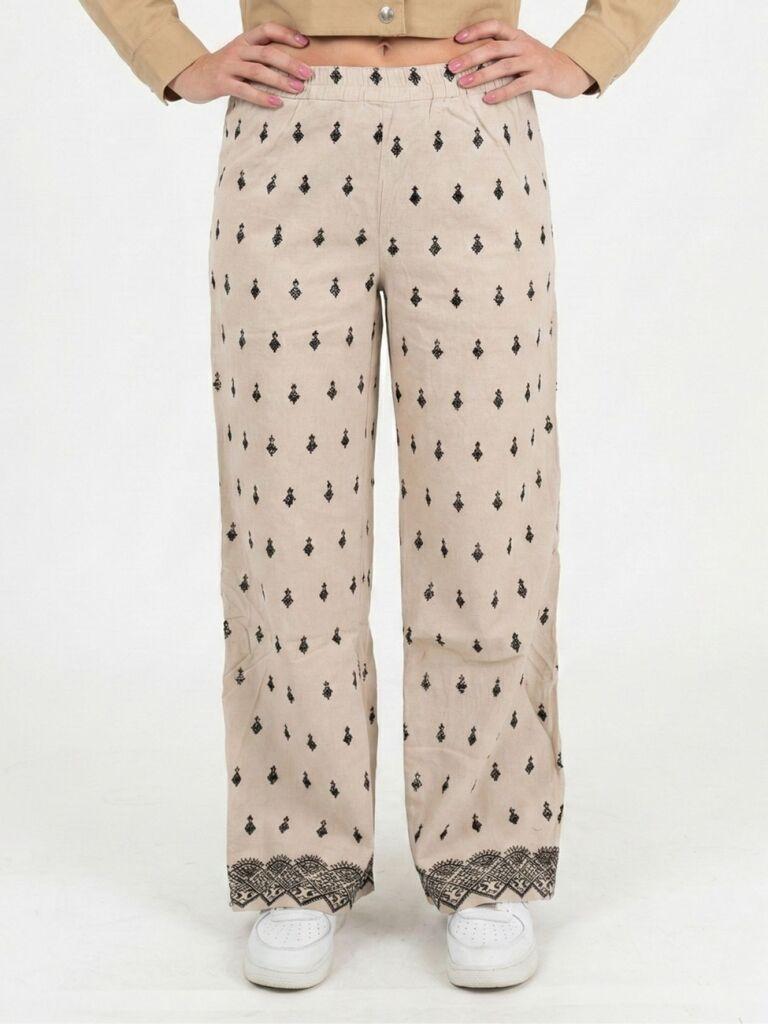 Only Ženske pantalone Willa, Bež