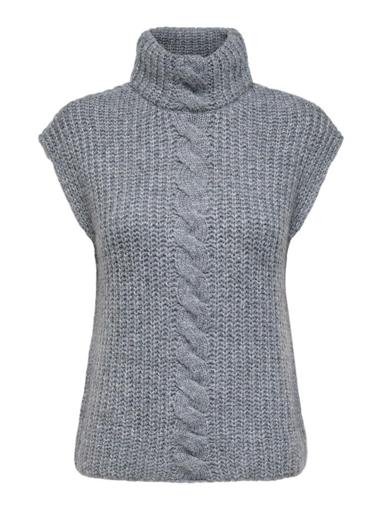 Only Ženski prsluk Cima, Sivi