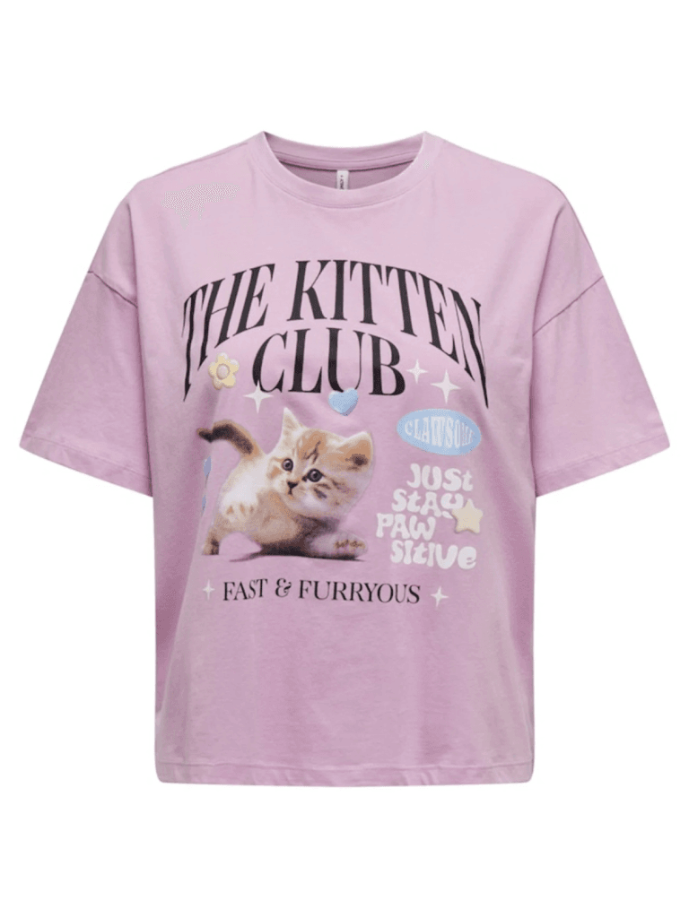 Only Ženska majica Kelly, Roze