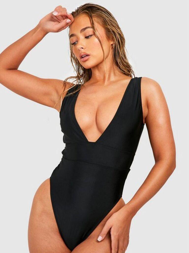 Only Ženski jednodelni kupaći kostim Katja, Crni