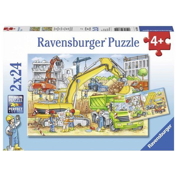 Ravensburger Slagalica Gradilište, 2x24 dela
