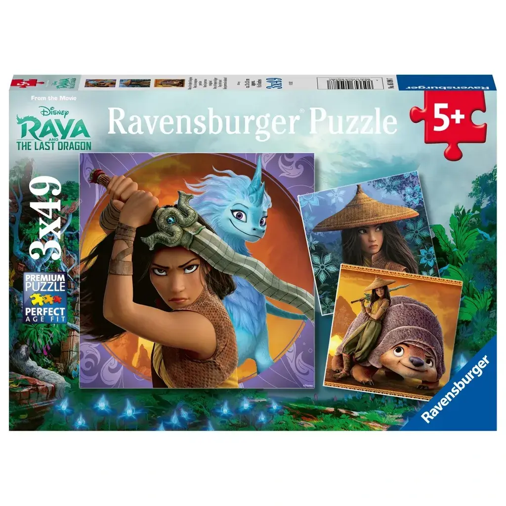 Ravensburger Slagalica Raya Poslednji zmaj, 3x49 delova