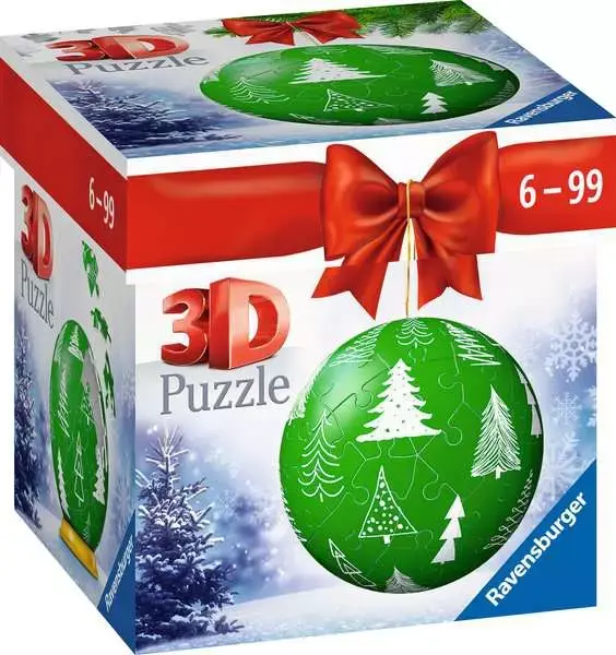 Ravensburger 3D Slagalica Novogodišnja kugla, 54 dela