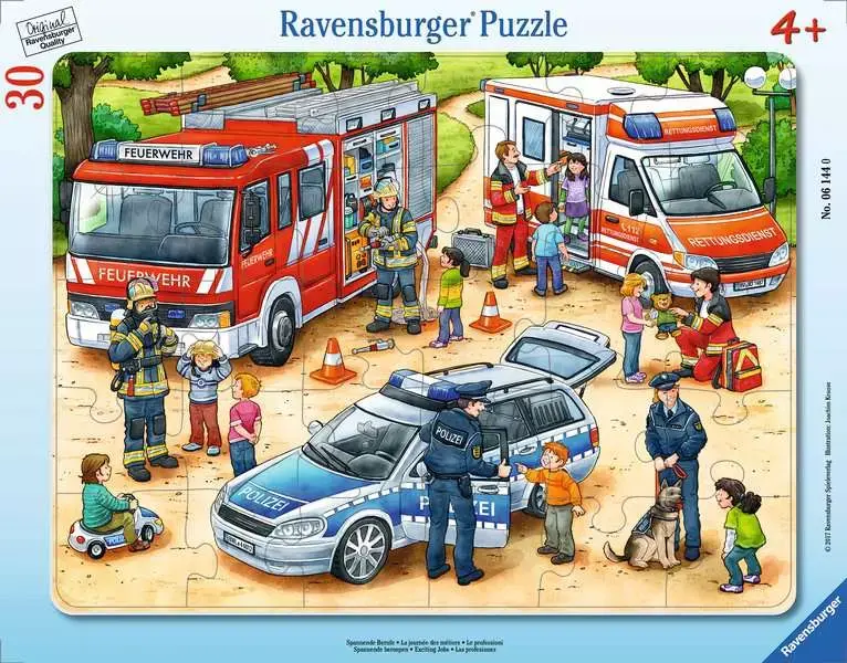 Ravensburger Slagalica Uzbudljiv poslovi, 30 delova