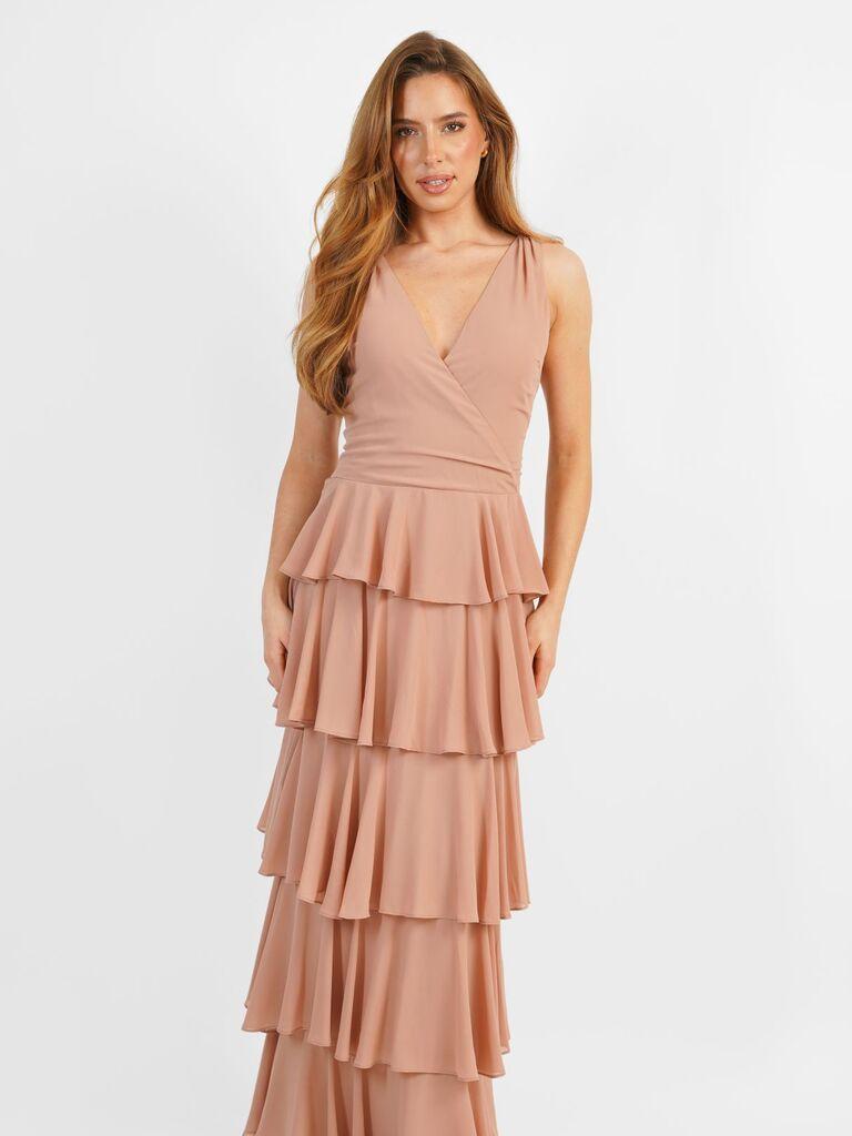 TFNC London Ženska haljina Bena, Roze