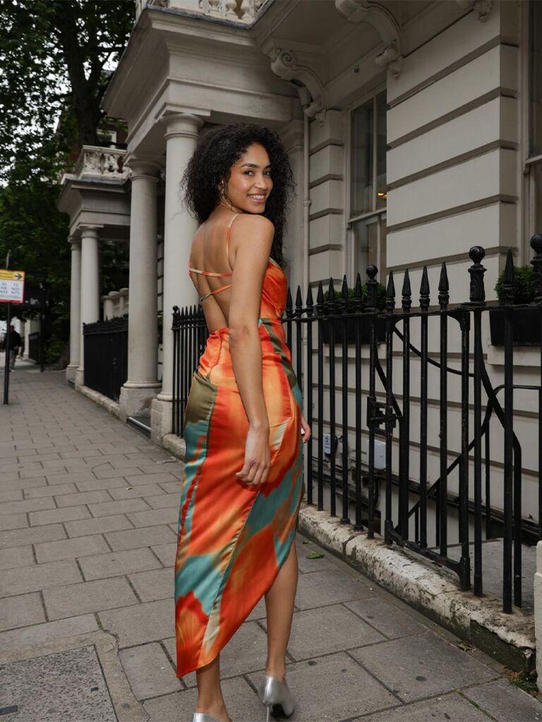 Jaded Rose Ženska haljina Lorenza, Šarena