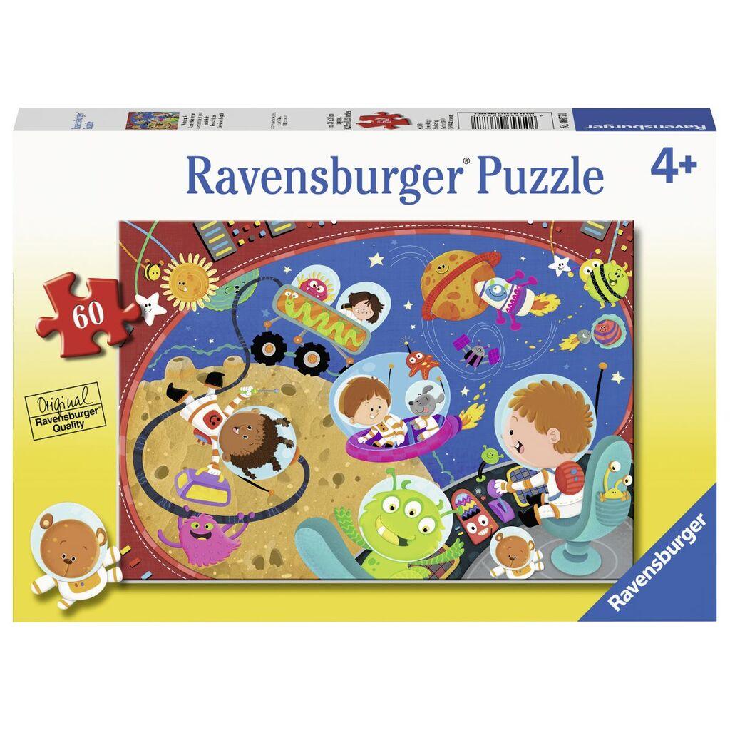 Ravensburger Slagalica Trke u svemiru, 60 delova