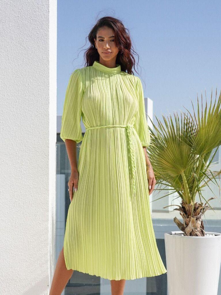 TFNC London Ženska haljina Komo, Svetlozelena