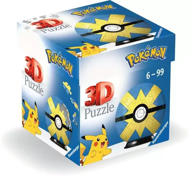 Ravensburger 3D Slagalica Pokemon Brza lopta, 54 dela