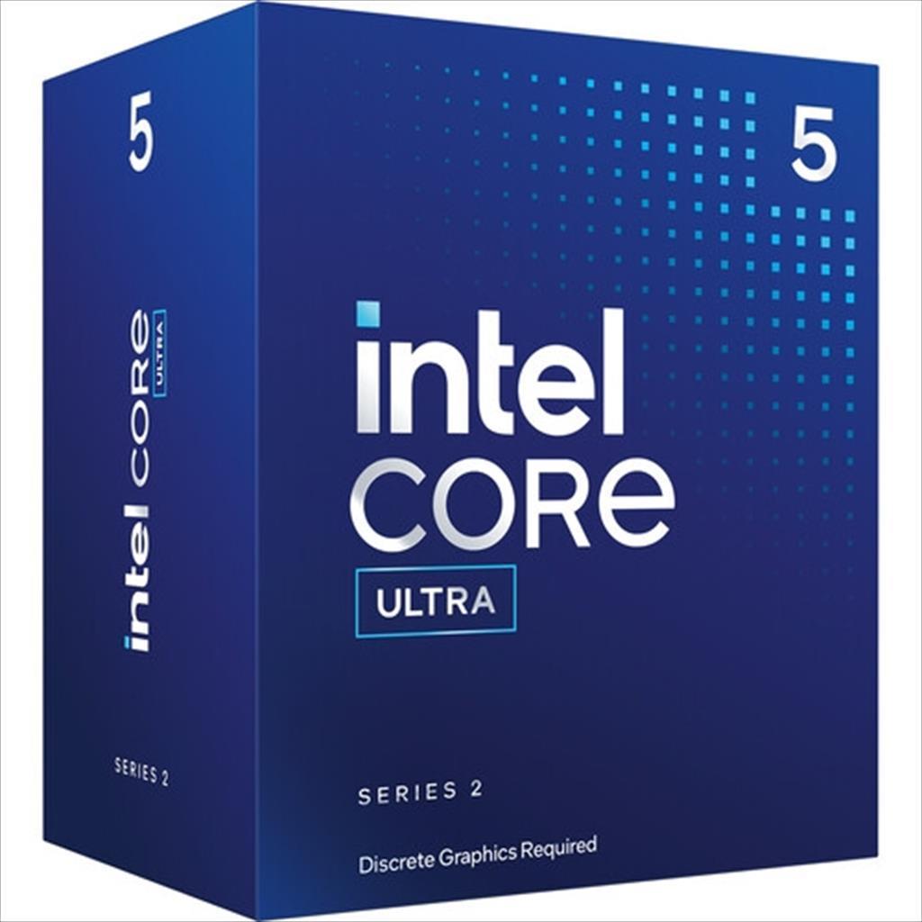 INTEL procesor Intel Ultra 5 225F Max Turbo 4.9Ghz, 10 јezgara, 22Mb S.1851, kutiјa bez hladnjaka Bx80768225F