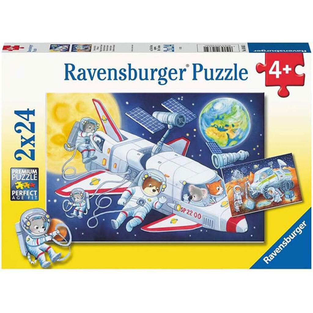 Ravensburger Slagalica Putovanje kroz svemir, 2x24 delova