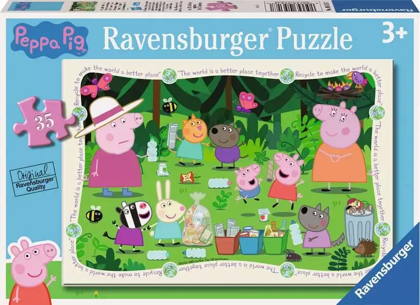 Ravensburger Slagalica Pepa Prase, 35 delova
