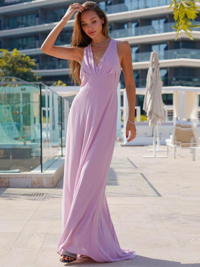 TFNC London Ženska haljina Novita, Roze