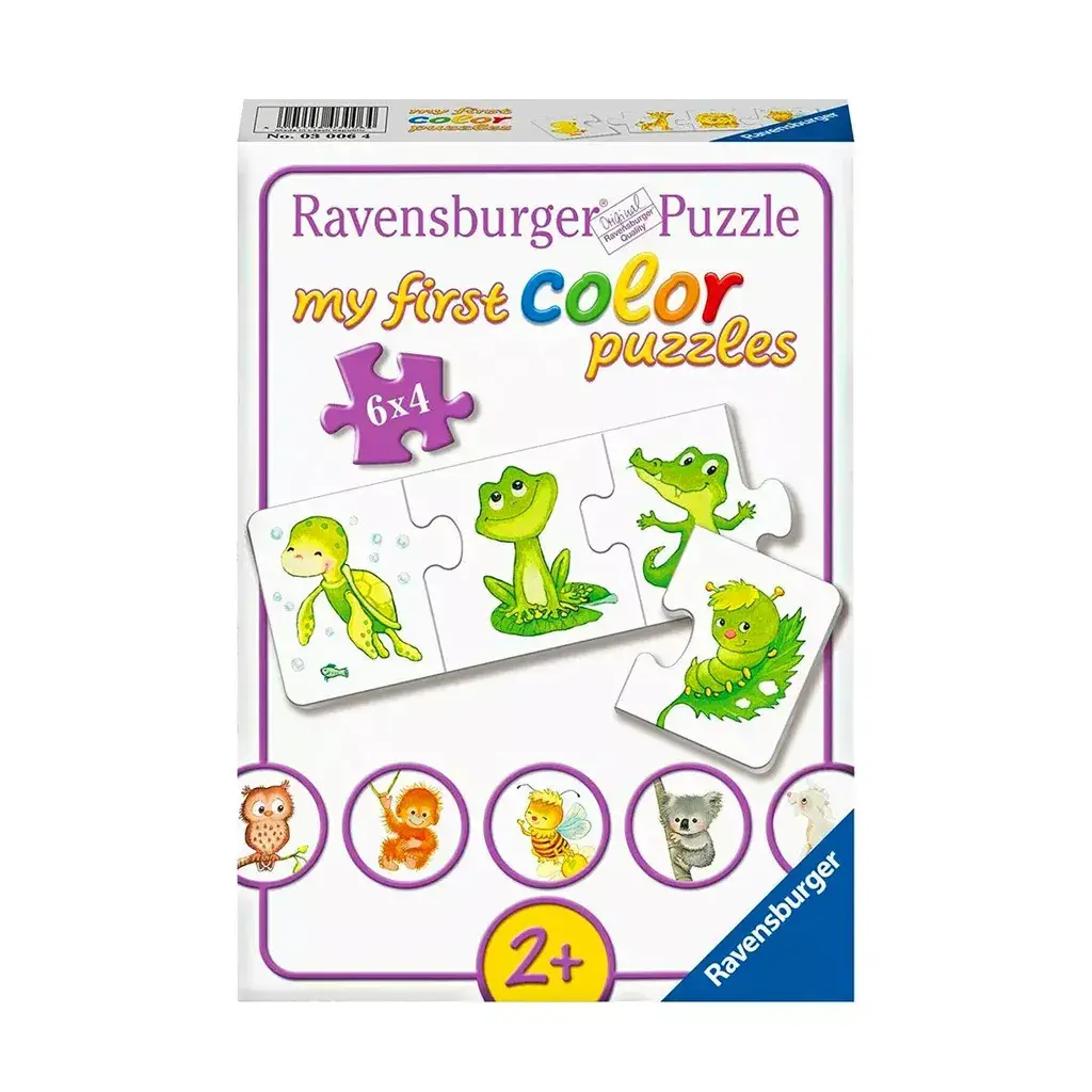 Ravensburger Slagalica Moje prve puzzle - životinje, 6x4 dela