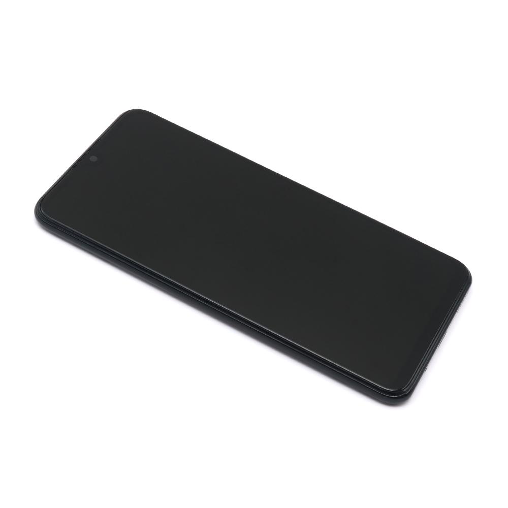 APLONG LCD Panel za Huawei P30 Lite/Nova 4E + Touchscreen + okvir, Crni (48MPX)