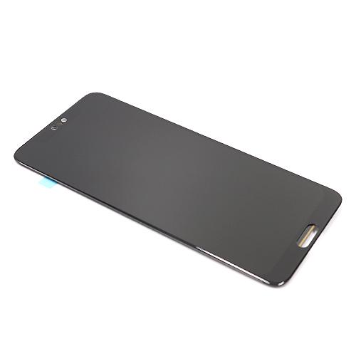 LCD Panel za Huawei P30 + Touchscreen + okvir, Crni
