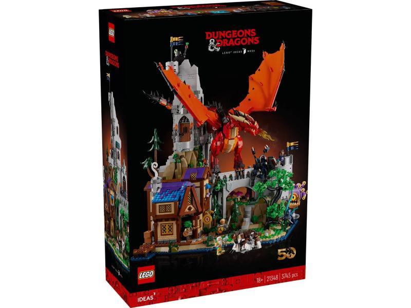 LEGO Ideas Dungeons & Dragons red Dragon's tale 21348