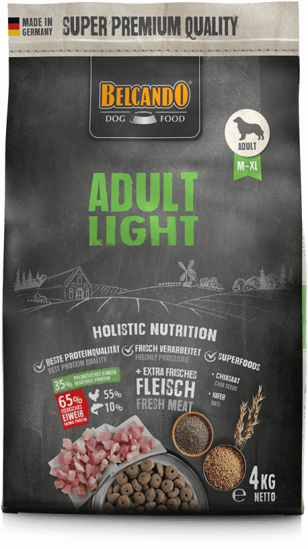 BELCANDO Suva hrana za pse Adult Light, Živina, 12.5kg