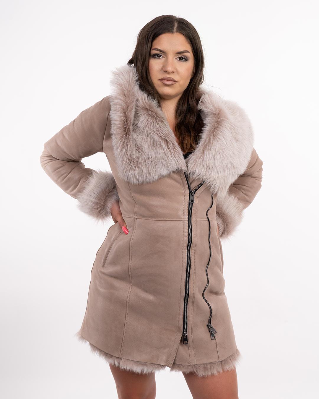 LA FORCE Ženski Monton Leona, Roze