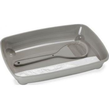 MODERNA Toalet za mačke Starterkit, Sivi