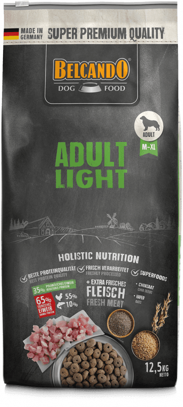 BELCANDO Suva hrana za pse Adult Light, Živina, 12.5kg