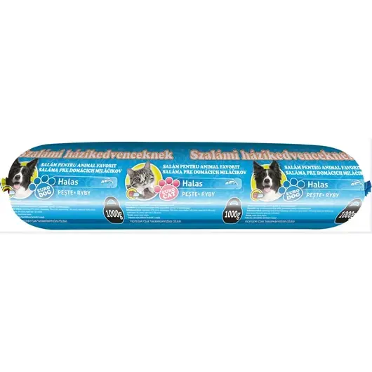 EUROPET Salama za pse i mačke, Riba, 1kg