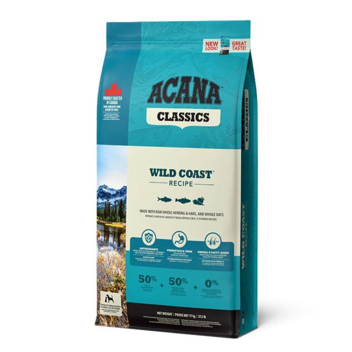 ACANA Suva hrana za pse Classics Wild Coast, Riba, 14.5kg