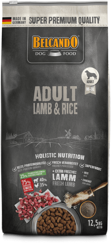 BELCANDO Suva hrana za pse Adult, Jagnjetina, 12.5kg