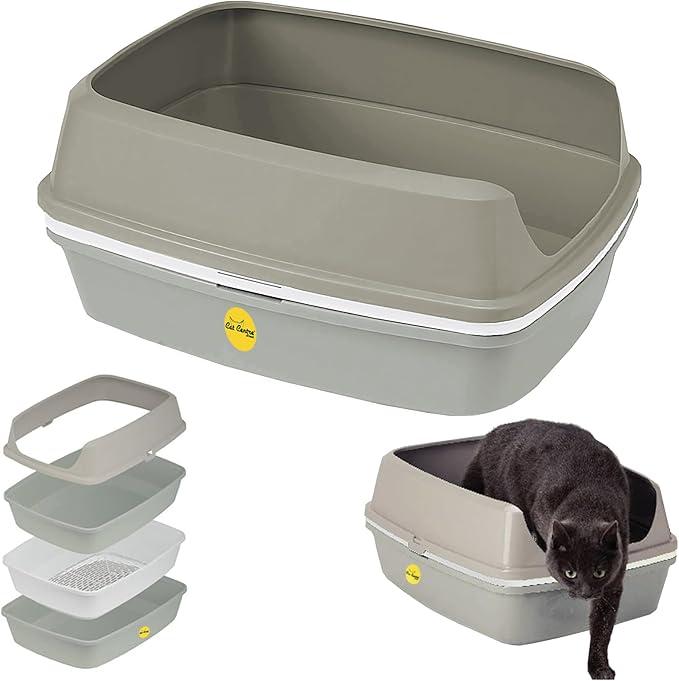 MODERNA Toalet za mačke Lift To Sift, 56cm, Sivi