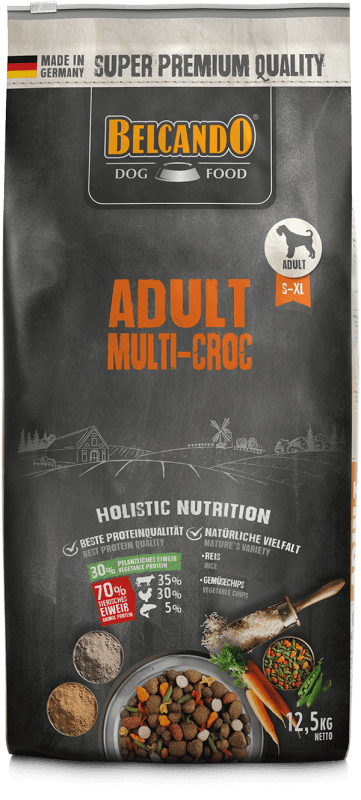 BELCANDO Suva hrana za pse Adult Multi Croc, Živina, 12.5kg