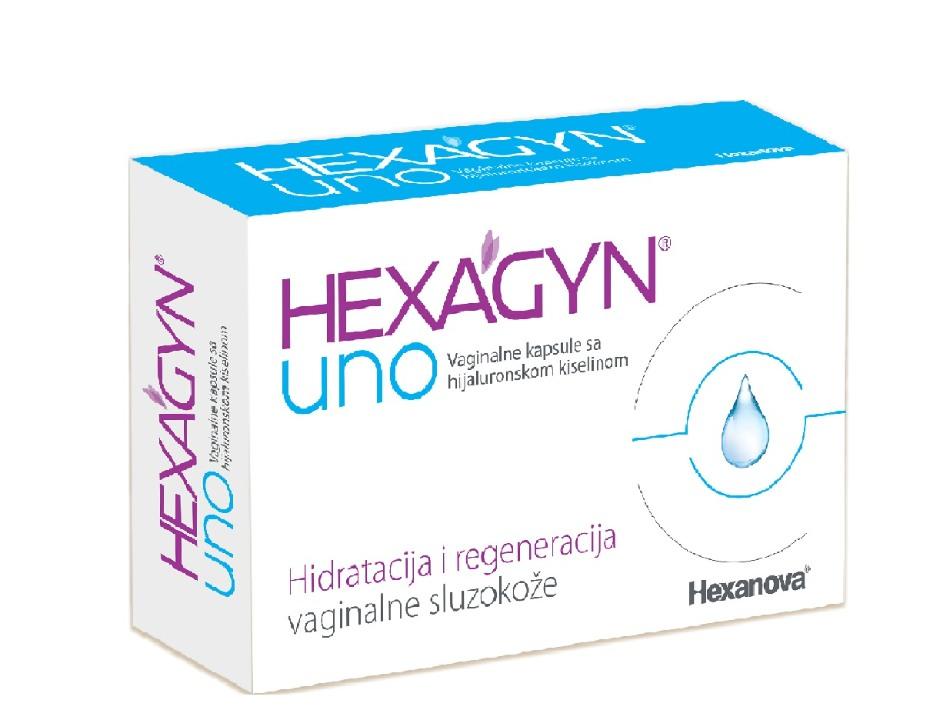 Hexanova Vaginalne kapsule Hexagyn Uno, 10 komada