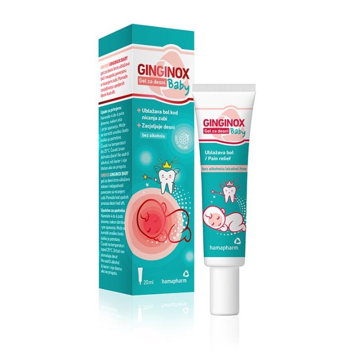 Hamapharm Gel za desni Ginginox Baby, 20ml