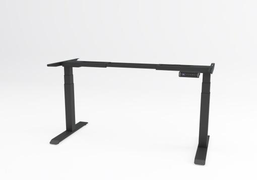 Elektropodesivi sto Ergodynamic A7 Performance, Sa dva motora, 1370 x 670 x 18mm, Crni