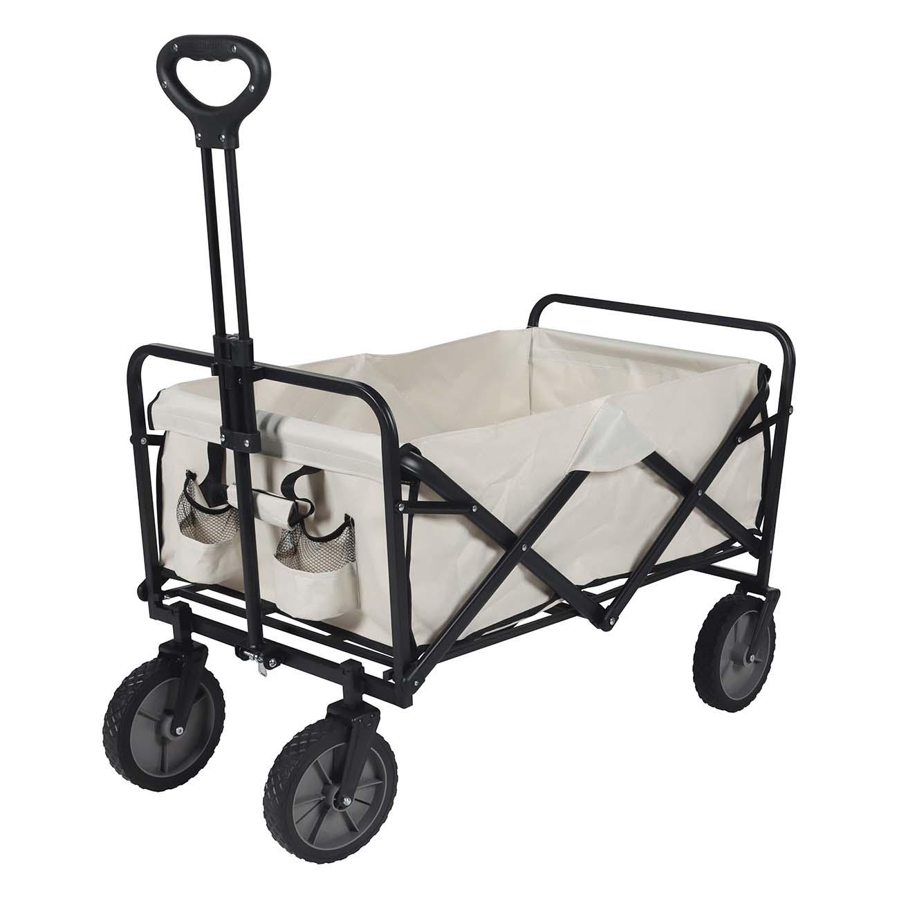 Sklopiva kolica, 85 x 60 x 105 cm, Krem