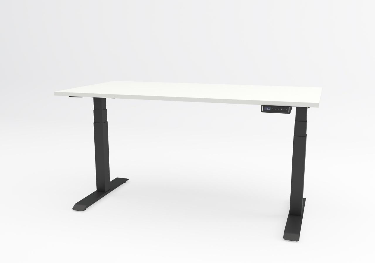 Elektropodesivi sto Ergodynamic A7 Performance, Sa dva motora, 1200 x 600 x 25mm, Beli