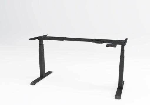 Elektropodesivi sto Ergodynamic A7 Performance, Sa dva motora, 1200 x 600 x 25mm, Crni