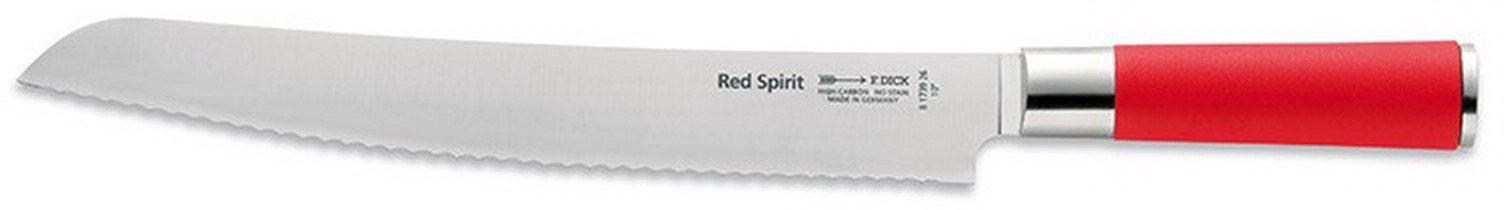 Dick Nož za hleb Red Spirit, Nazubljen, 26cm, Crveni