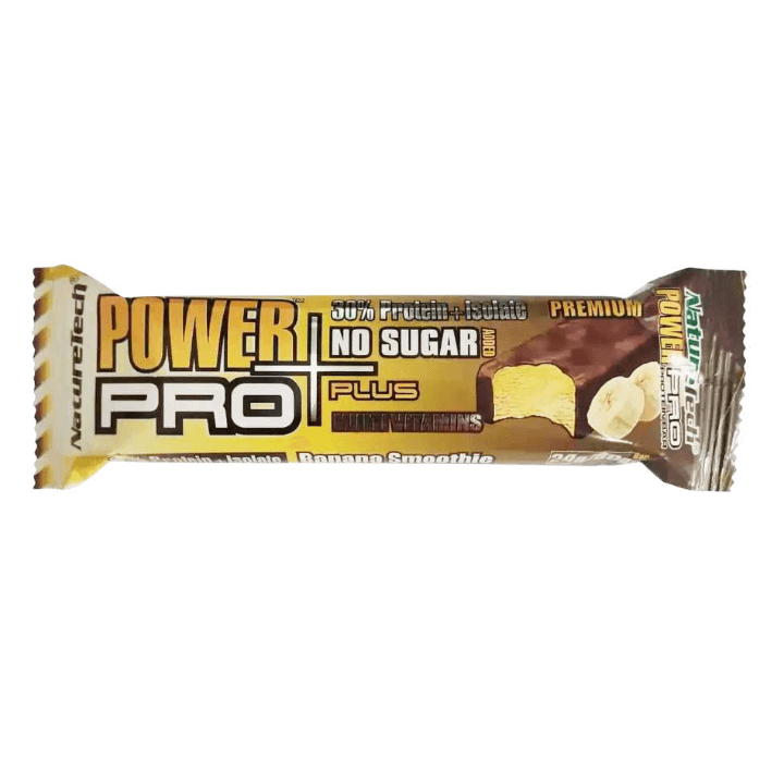 Nature Tech Proteinska čokoladica sa ukusom banane, Bez šećera, 80g