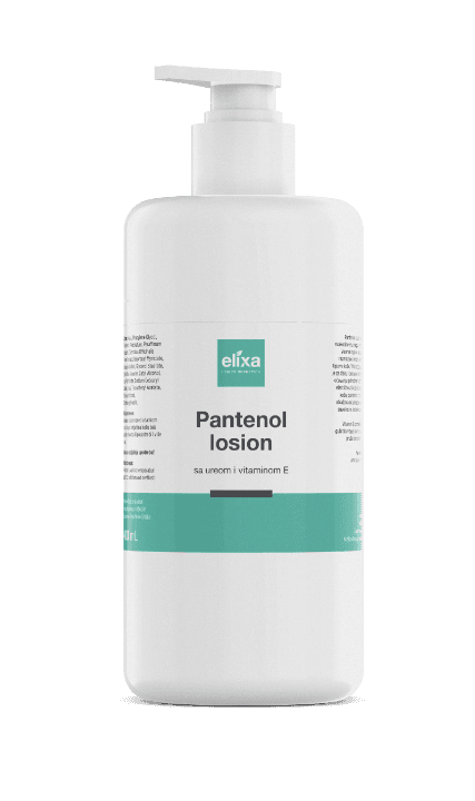 Elixa Pantenol losion za telo sa ureom i vitaminom E, 400ml