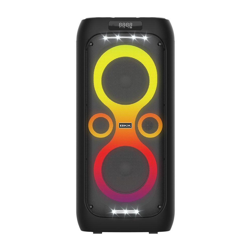 BKK Bluetooth zvučnik K6501D, 25W, 2 mikrofon ulaza, Crni