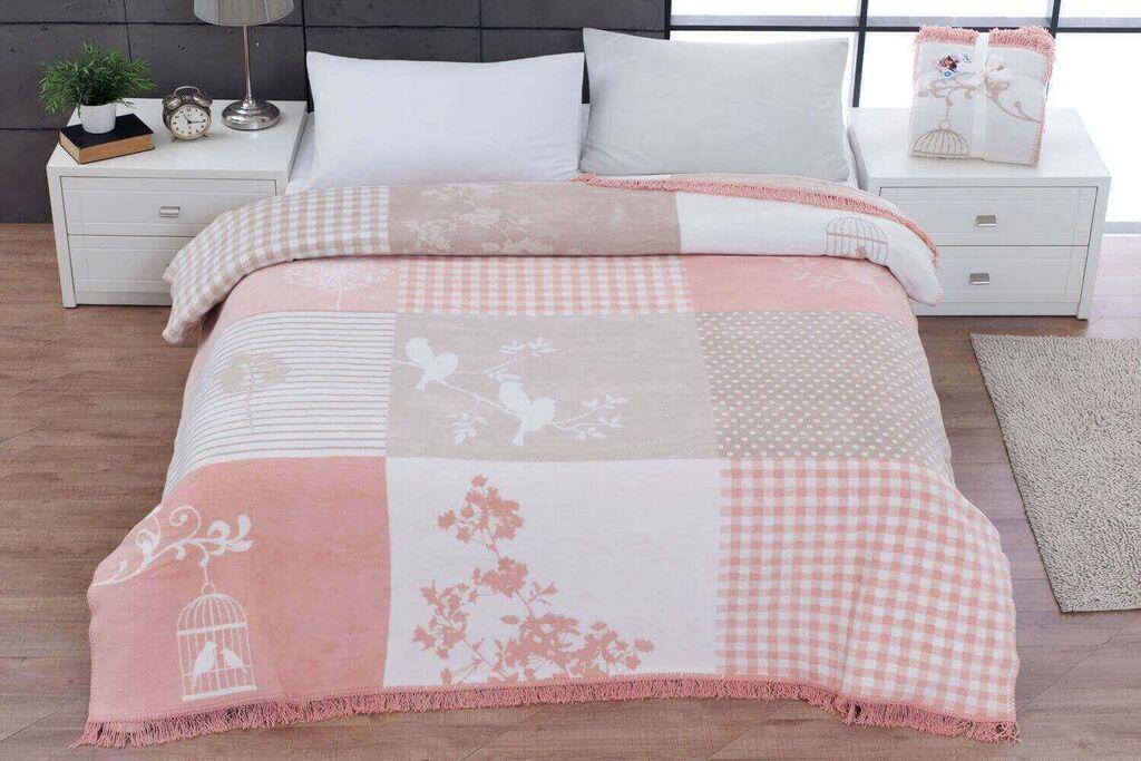 L'essentiel Maison Ćebe Rene, 180x220cm, Roze-belo